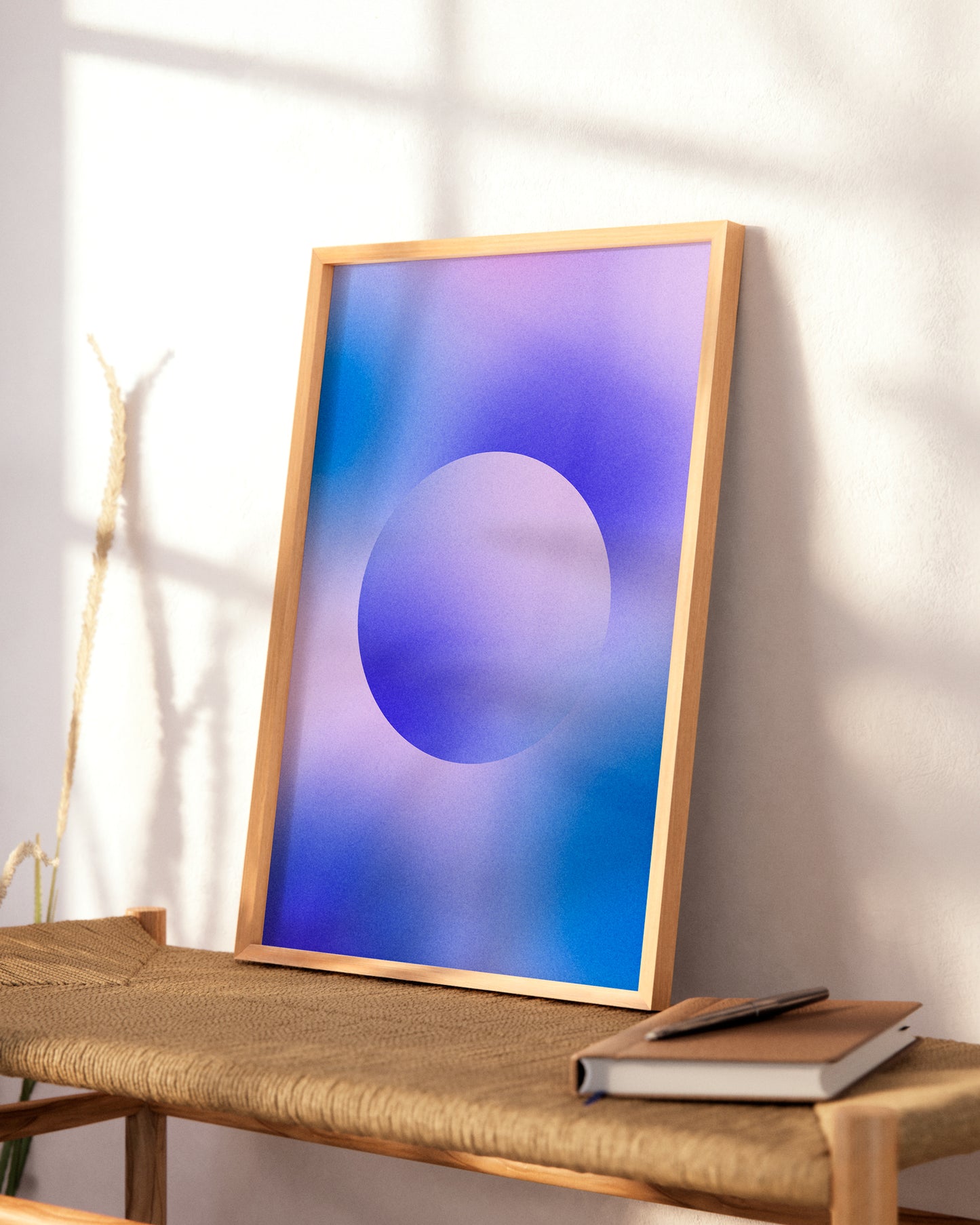 Diseño gráfico decorativo con equilibrio visual