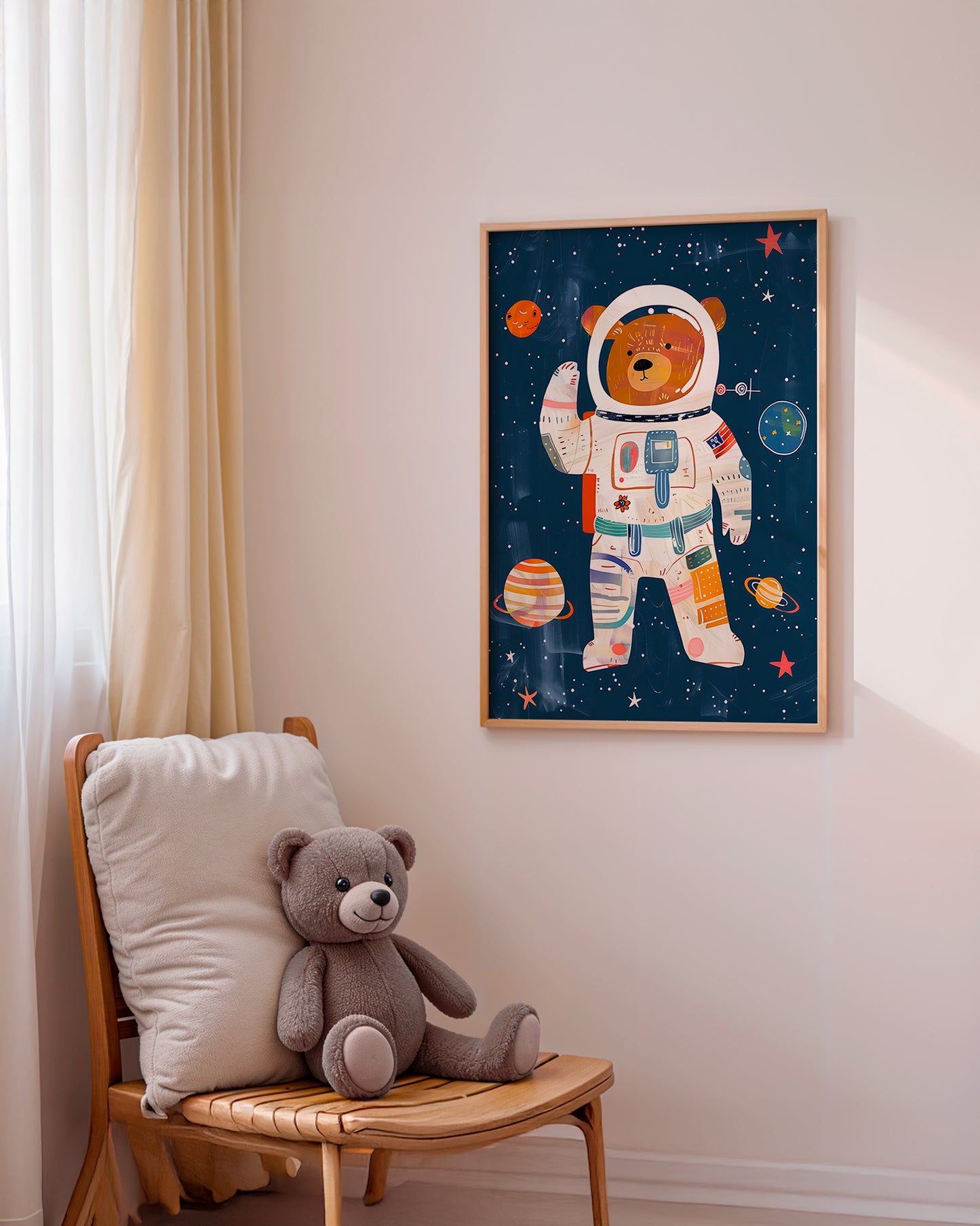 Ilustración creativa para decoración infantil