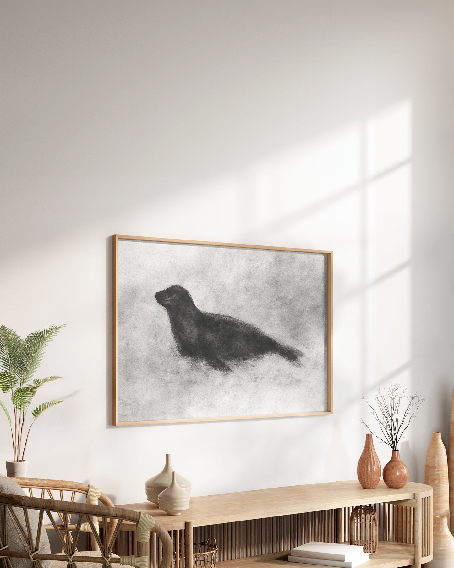 Cuadro decorativo enmarcado para interiores