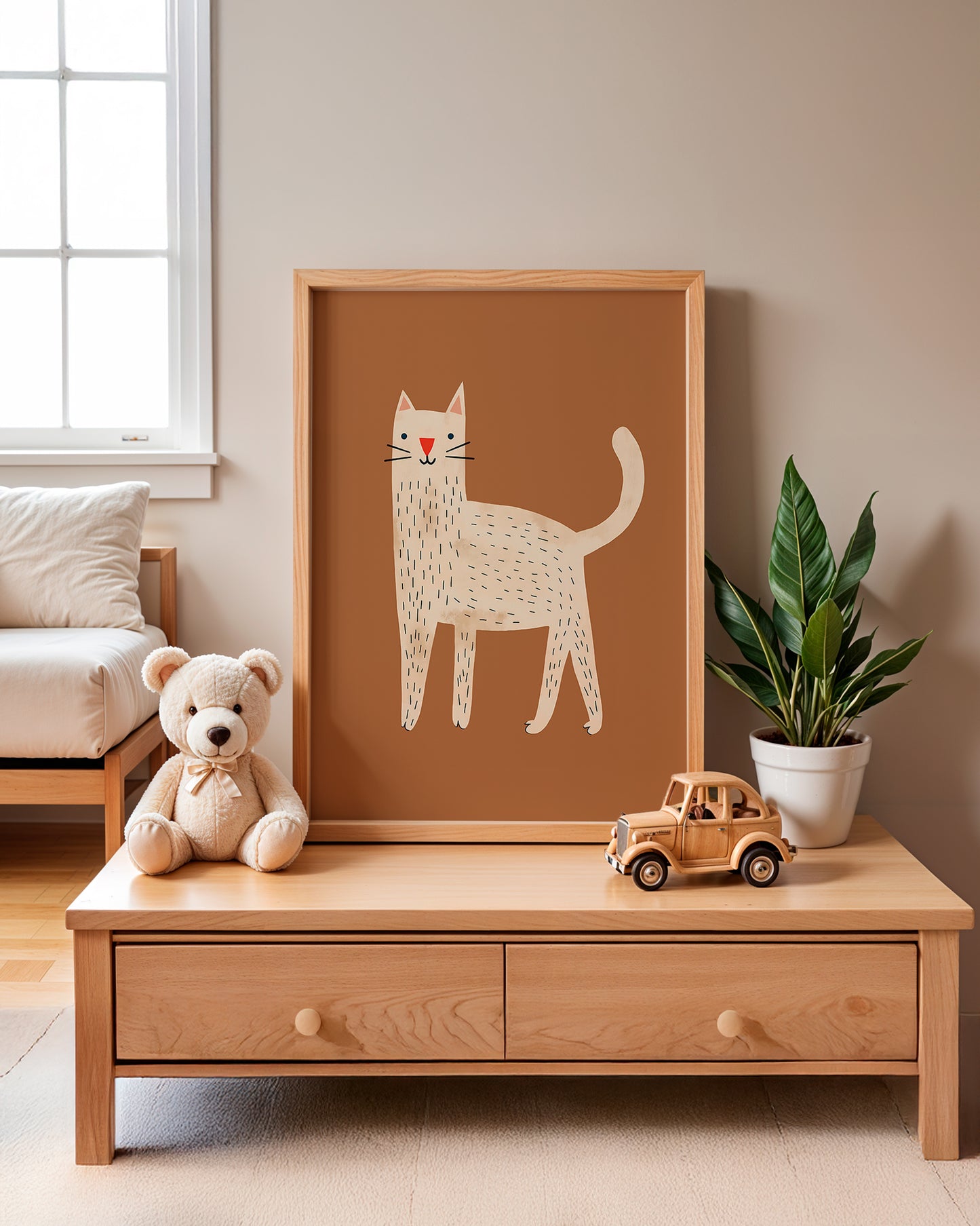 Ilustración creativa para decoración infantil
