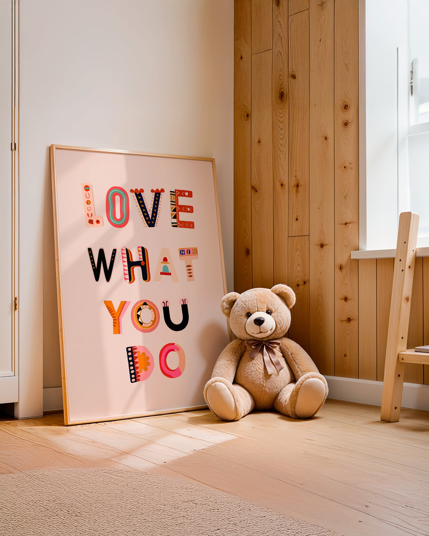 Cuadro decorativo para zonas de lectura infantil