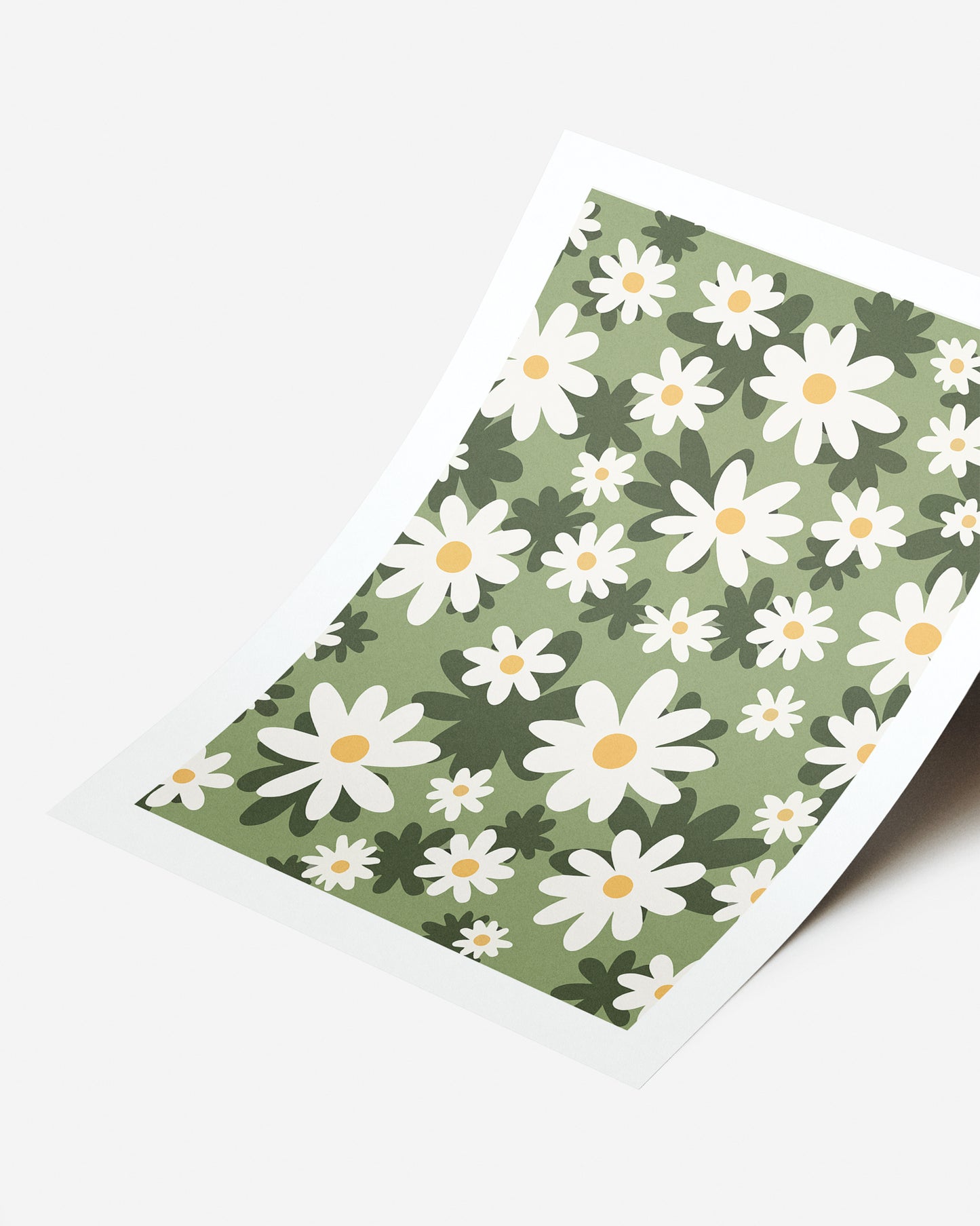 Cuadro de Lámina con Flores impreso y enmarcado