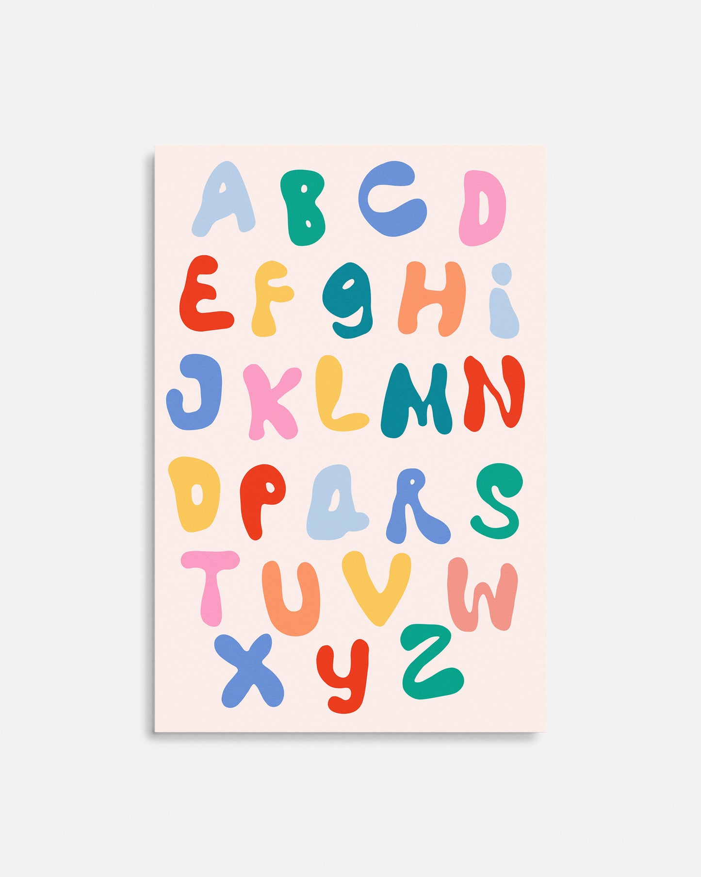 Cuadro decorativo para espacios Montessori