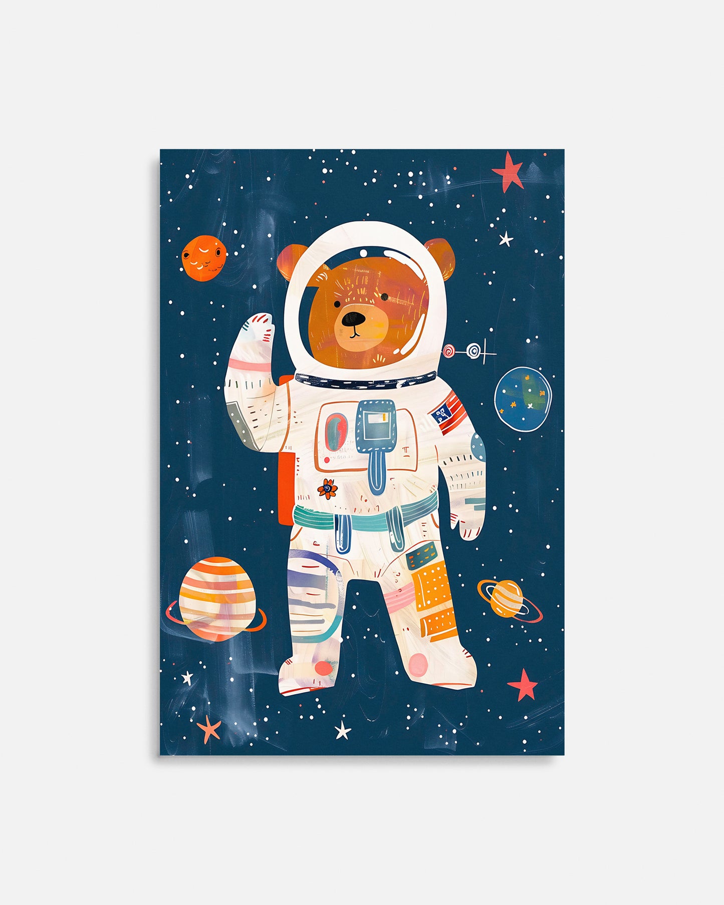 Ilustración creativa para decoración infantil