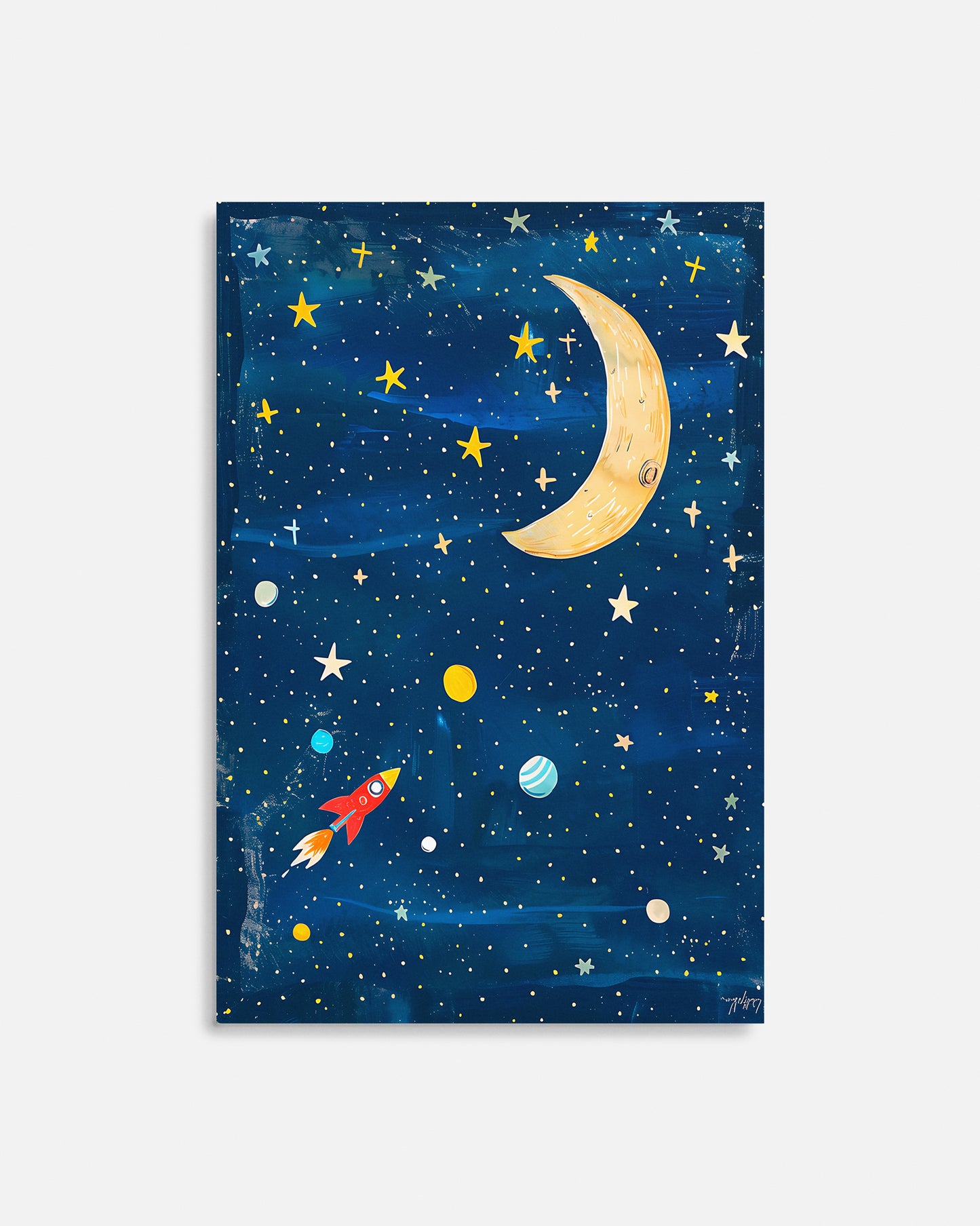 Impresión artística ideal para habitación infantil
