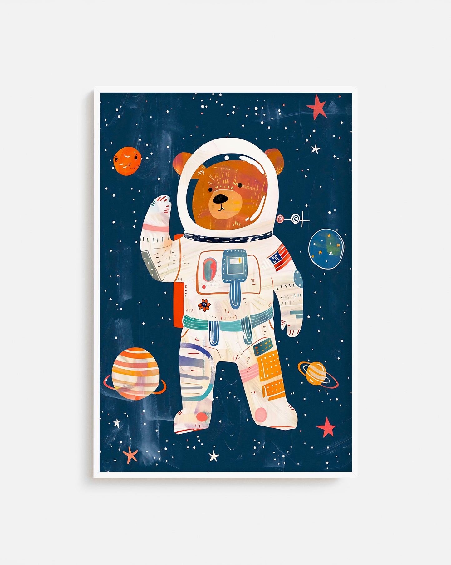 Ilustración creativa para decoración infantil