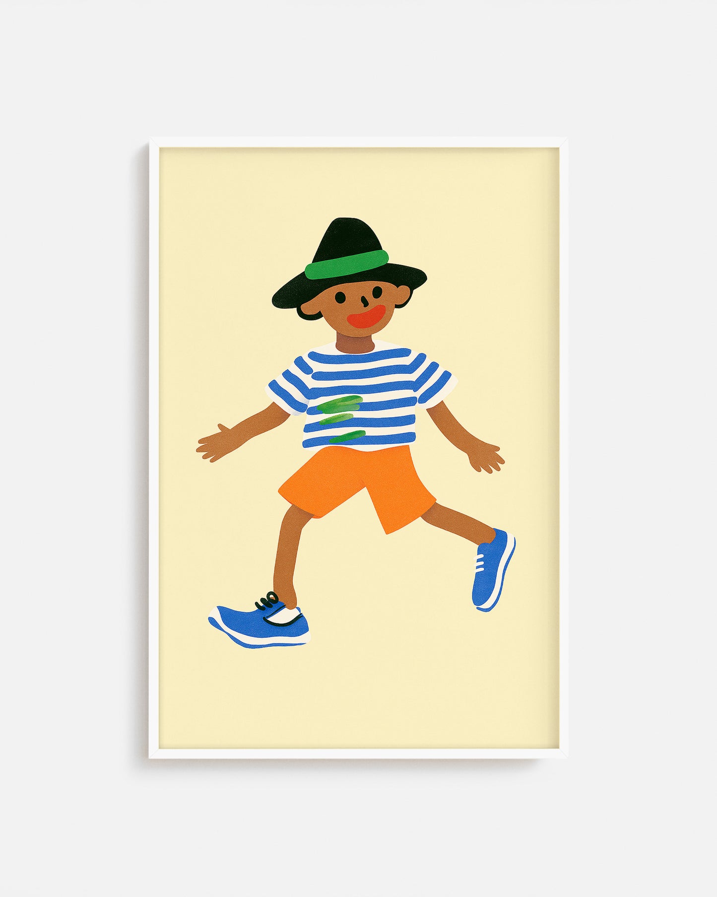 Ilustración moderna pensada para cuartos infantiles