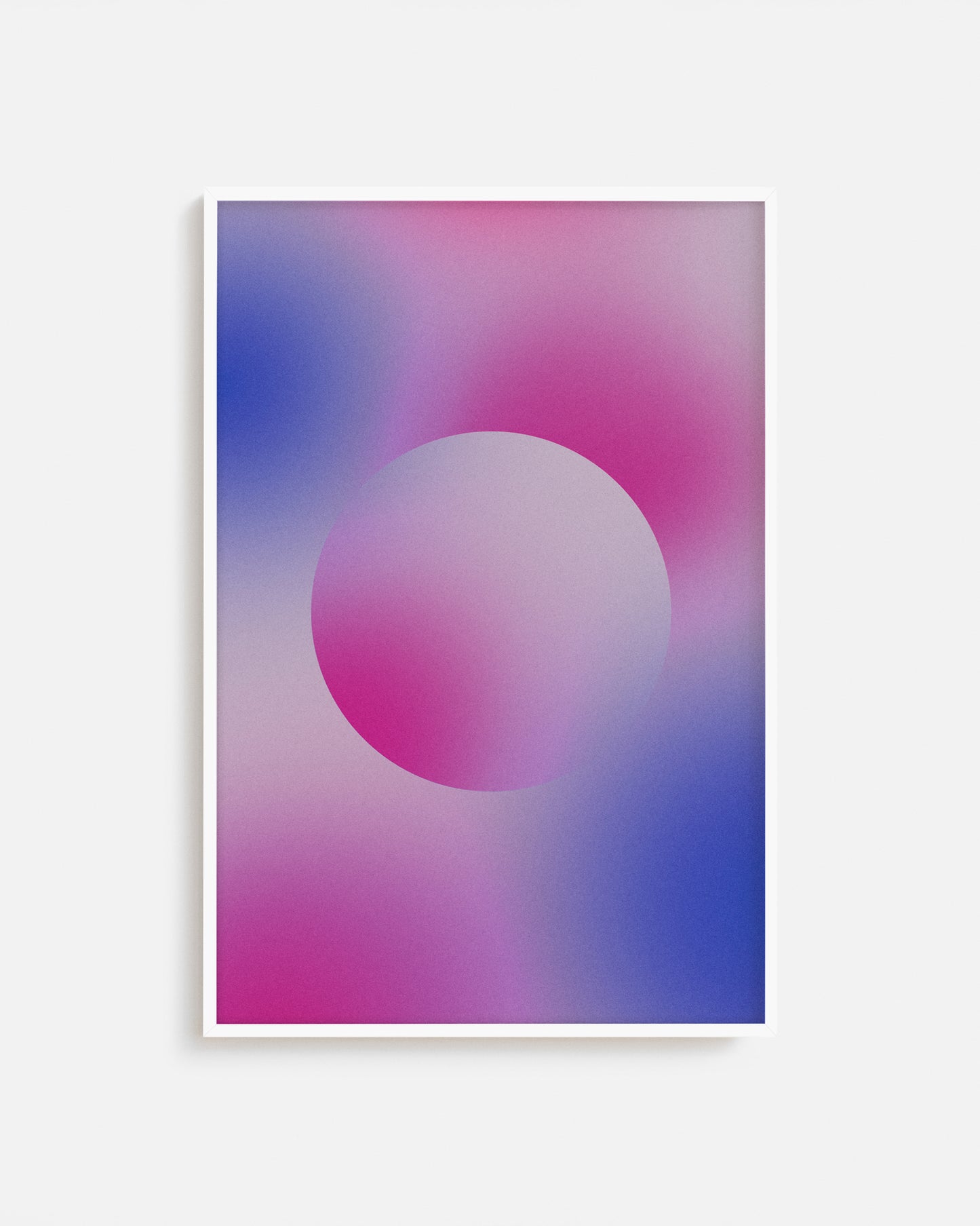 Diseño impreso enmarcado con estilo
