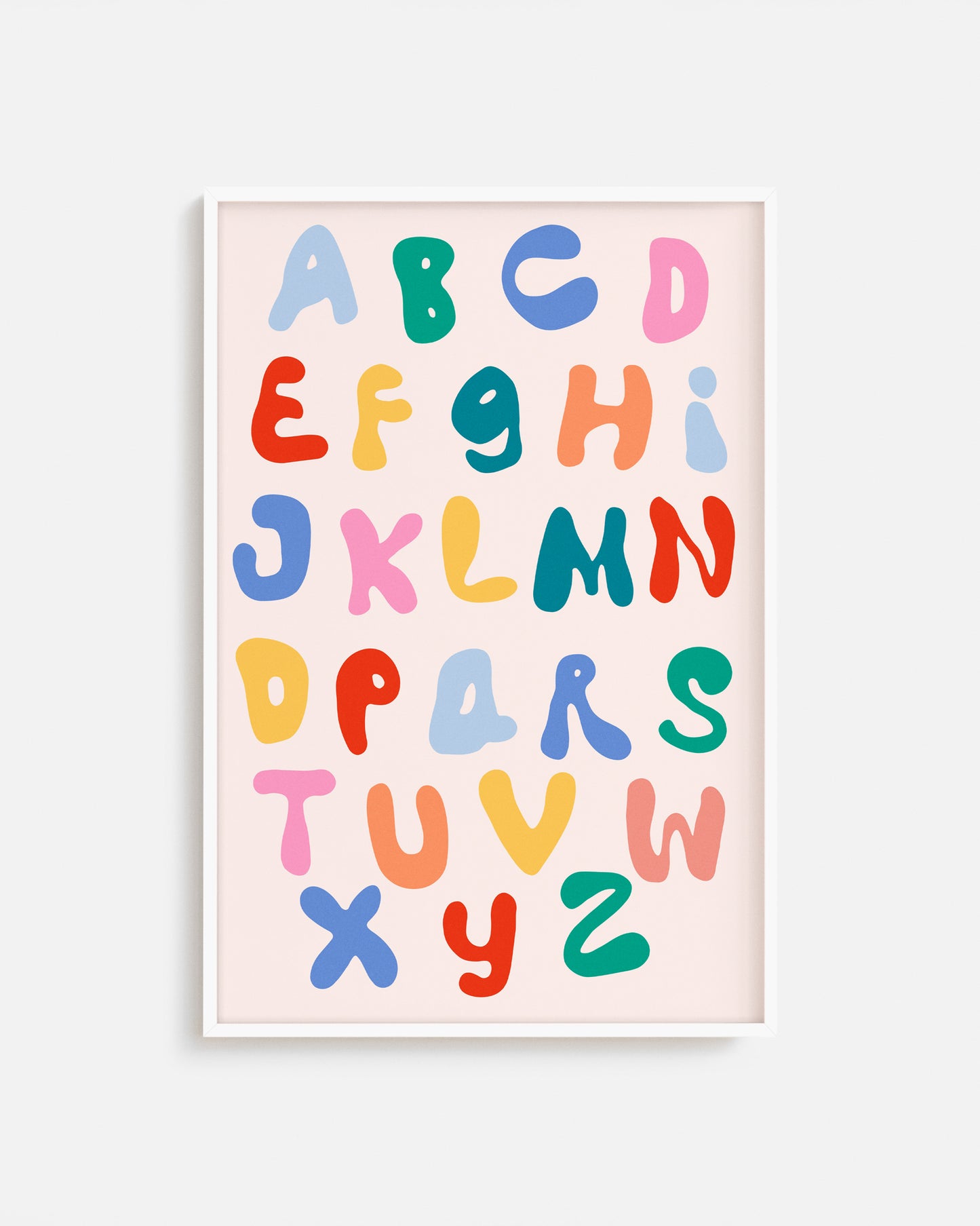 Cuadro decorativo para espacios Montessori