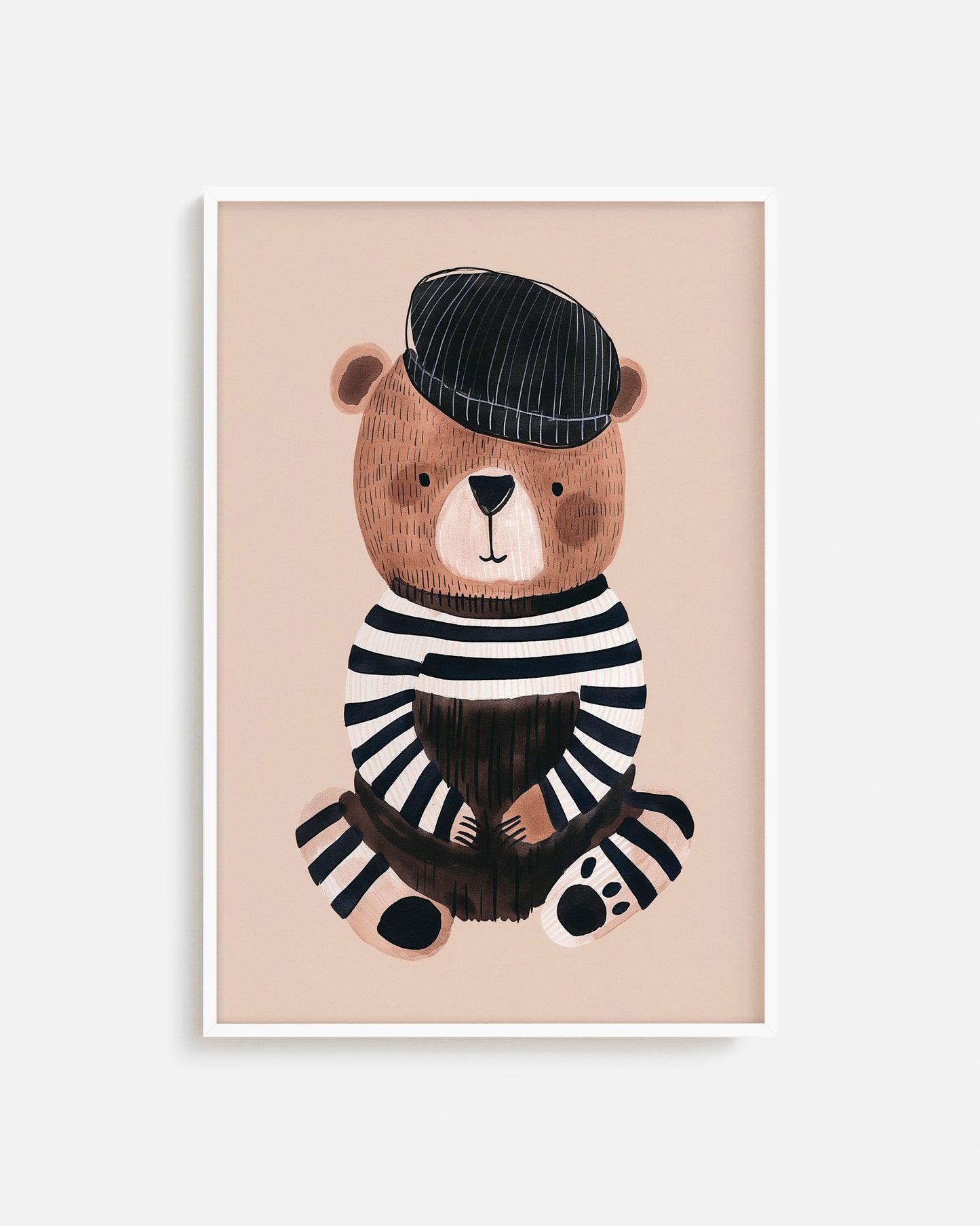 Arte decorativo infantil con paleta suave