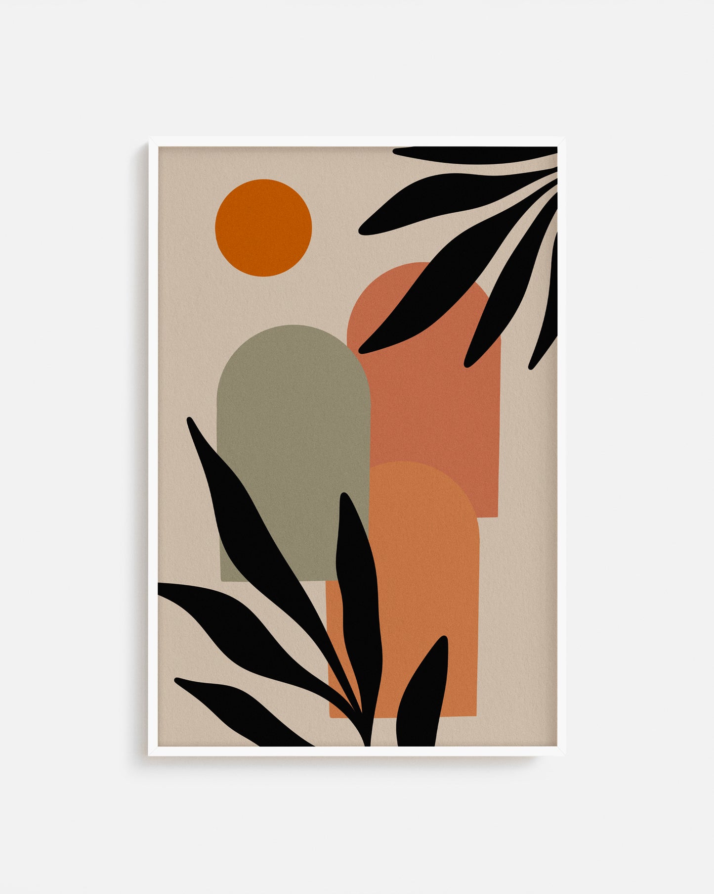 Arte abstracto impreso, ideal para espacios creativos