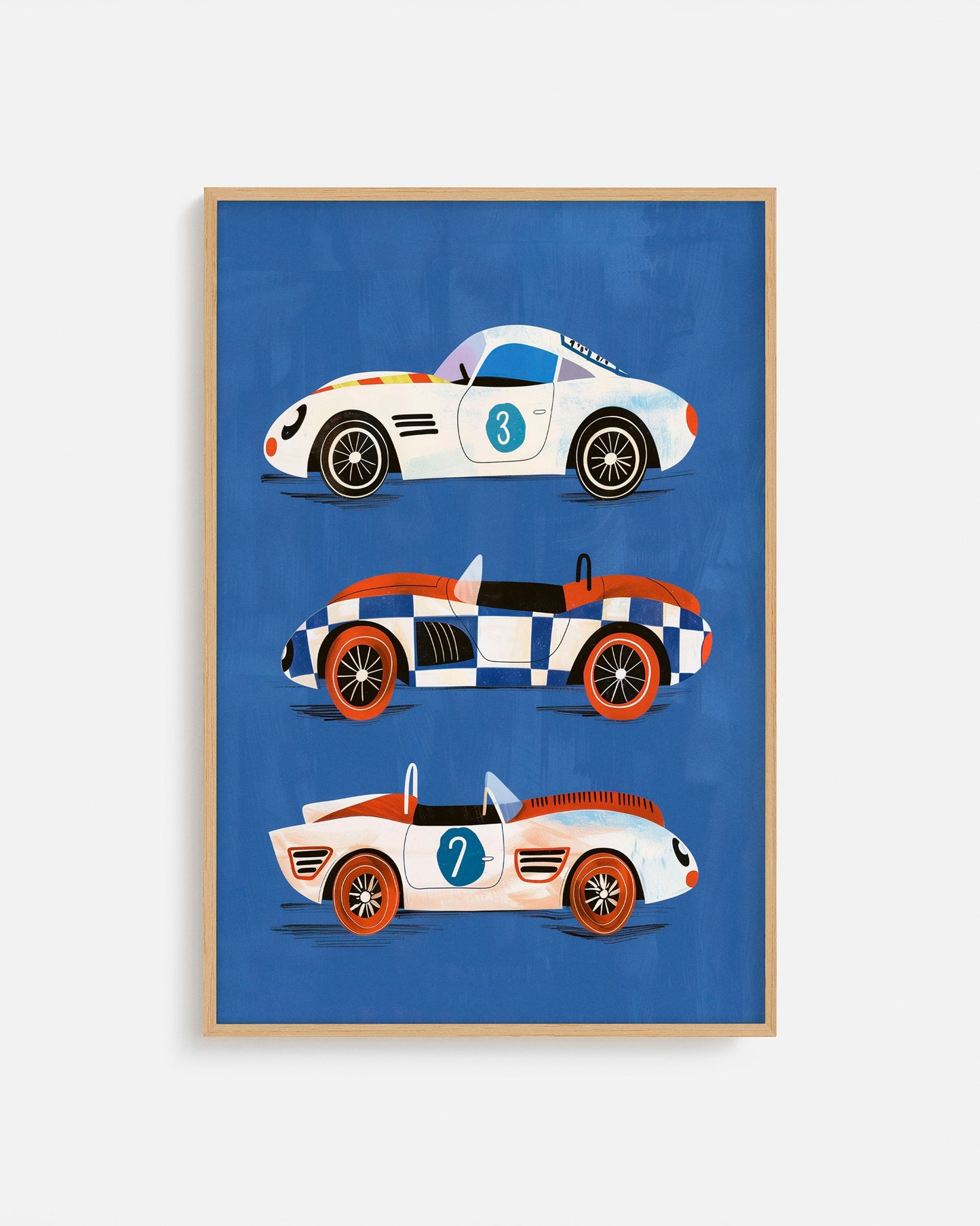 Ilustración moderna pensada para cuartos infantiles