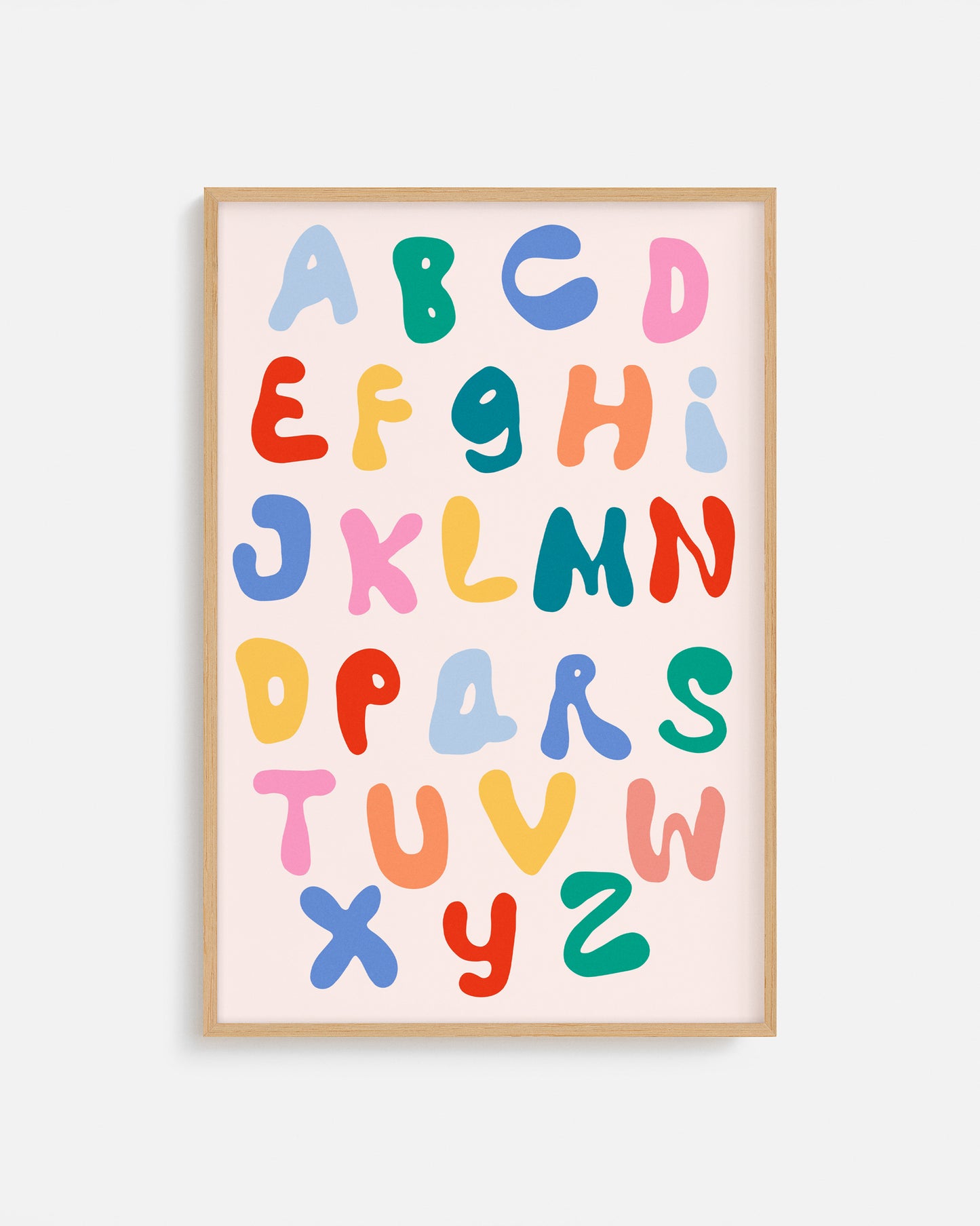 Cuadro decorativo para espacios Montessori