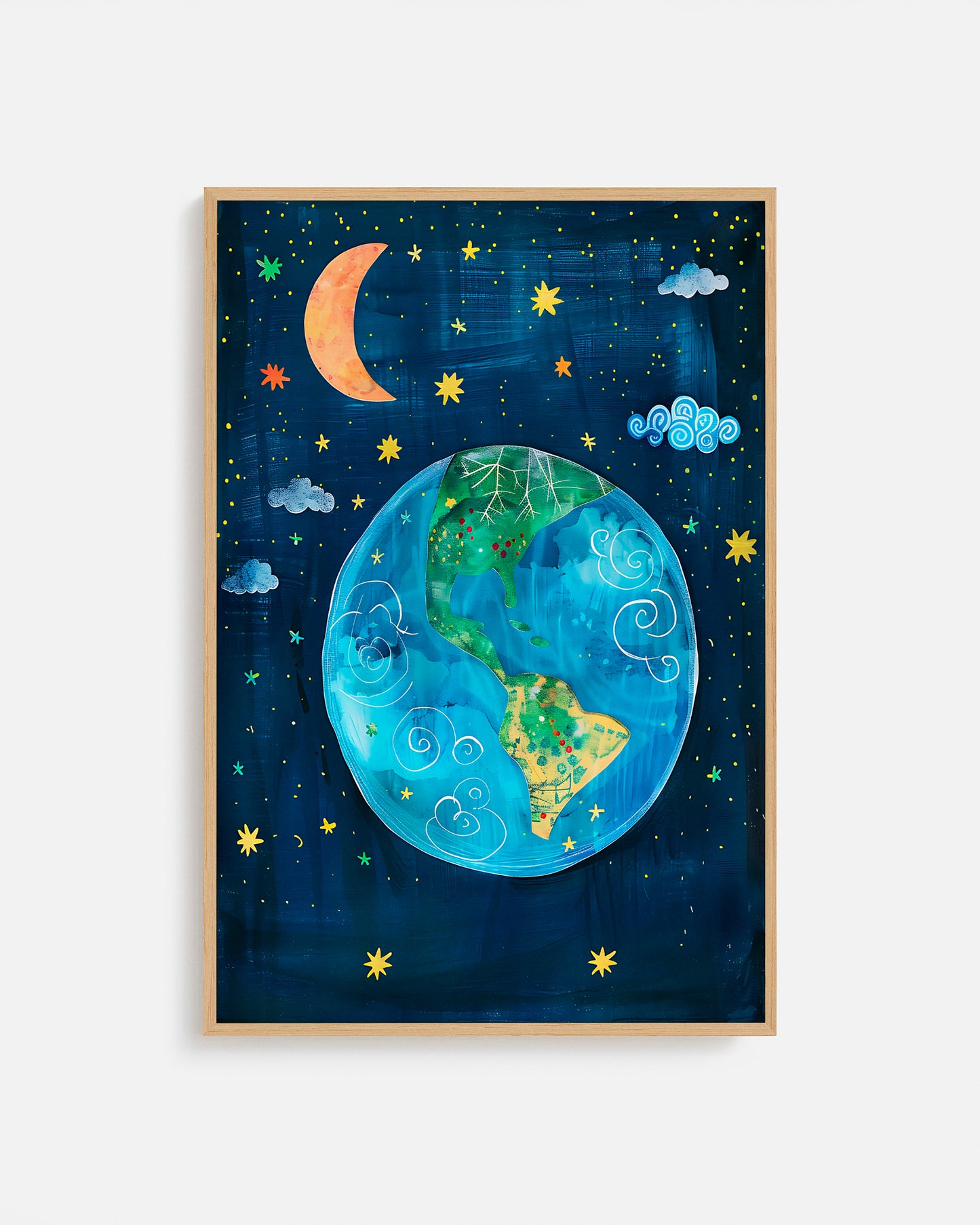 Cuadro decorativo para zonas de lectura infantil