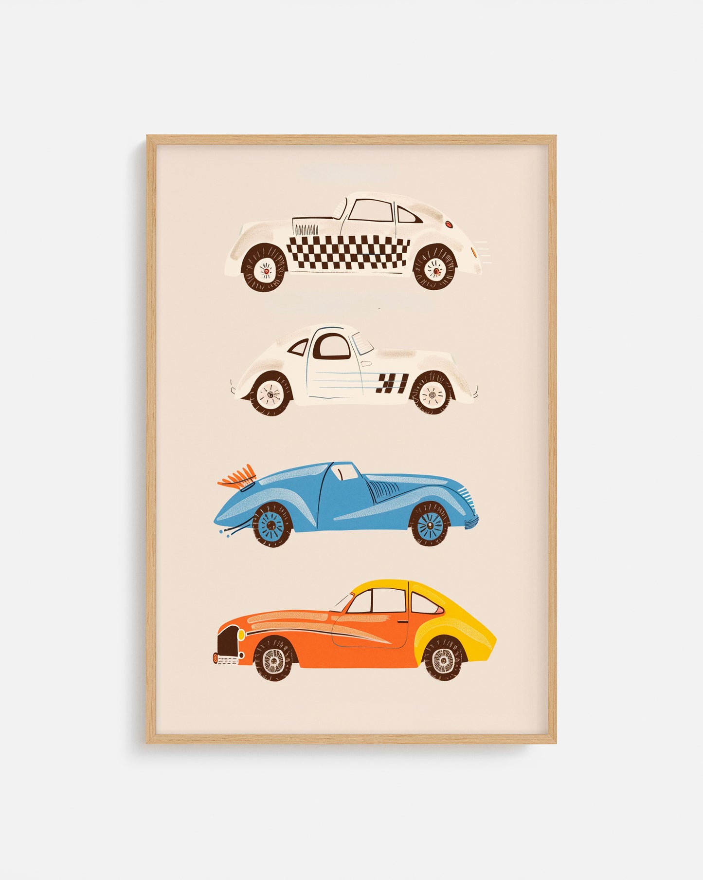 Póster artístico para decoración temática infantil