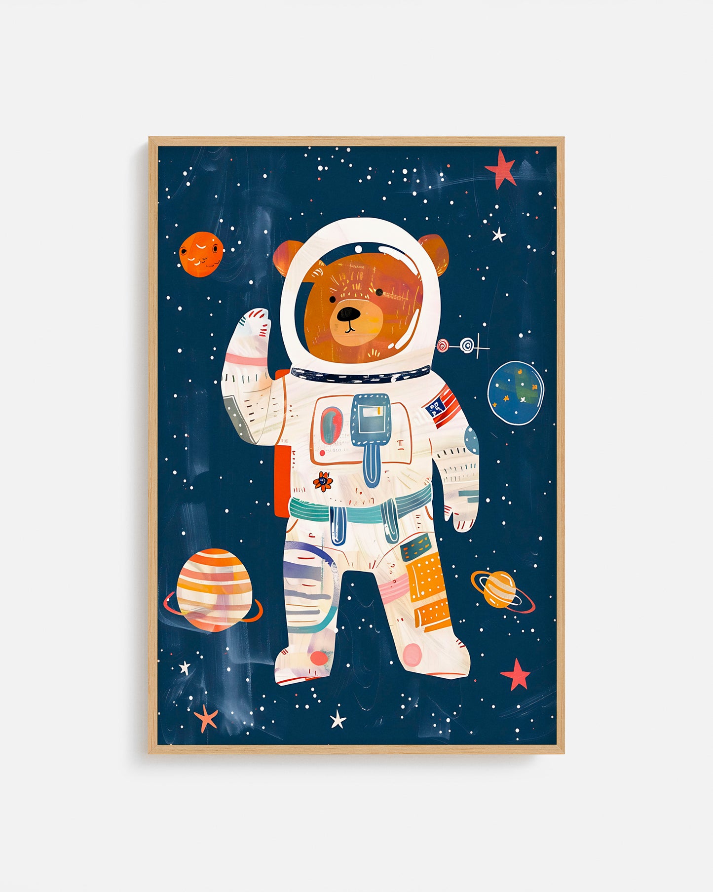 Ilustración creativa para decoración infantil