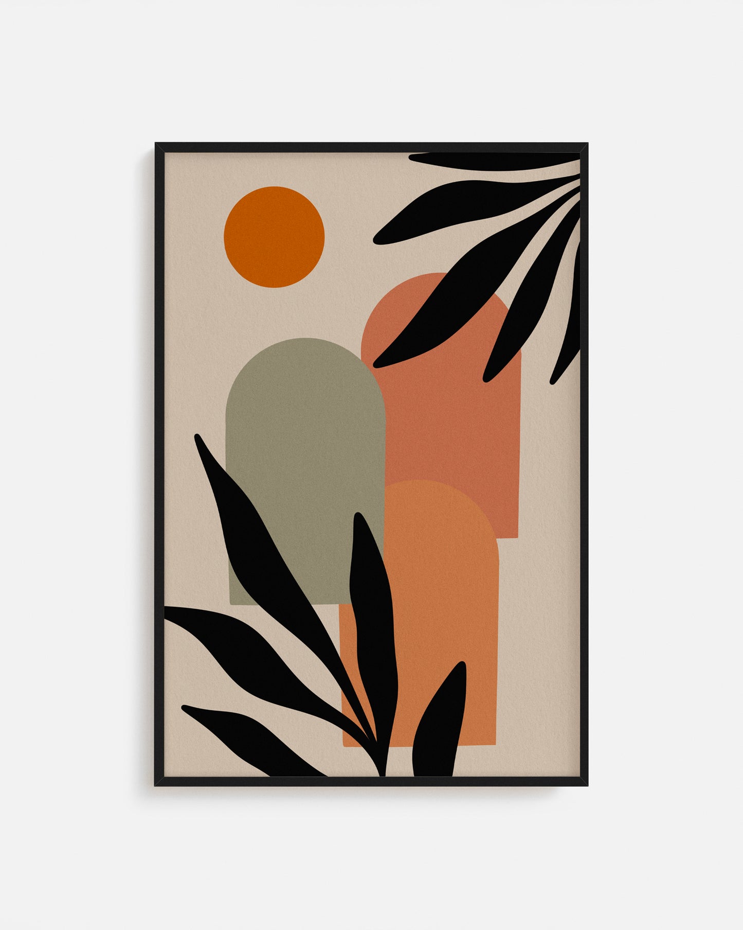Arte abstracto impreso, ideal para espacios creativos