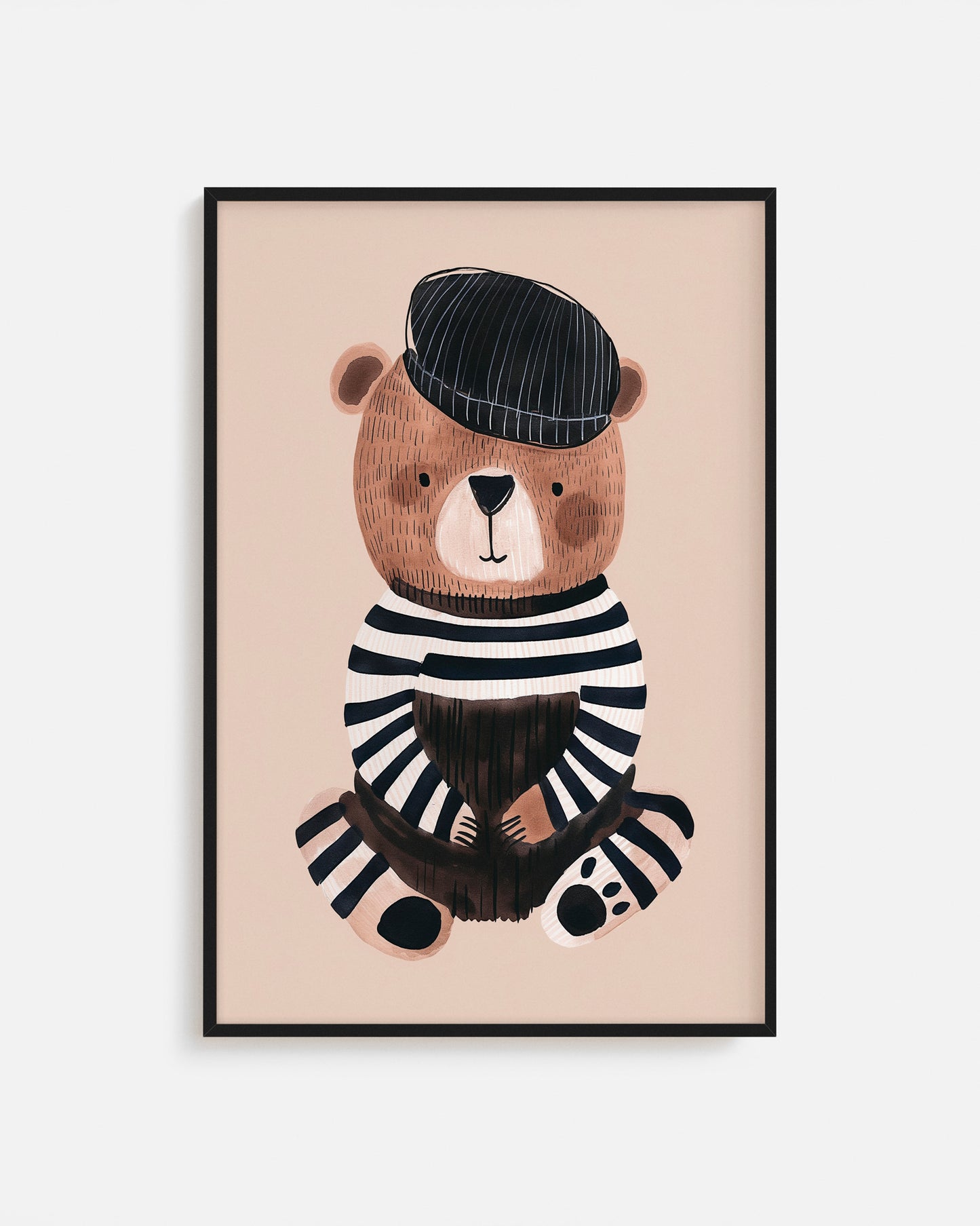 Arte decorativo infantil con paleta suave