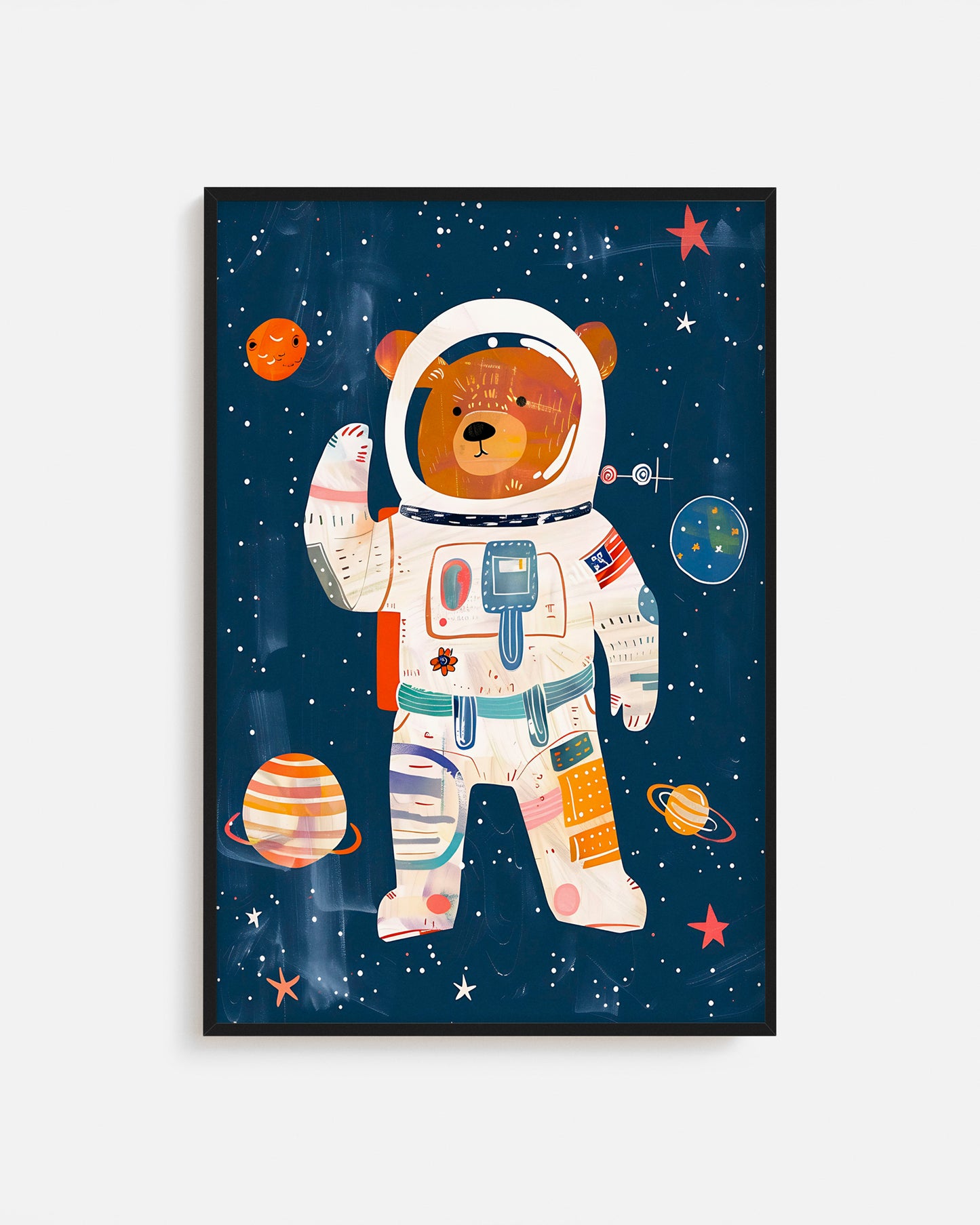 Ilustración creativa para decoración infantil