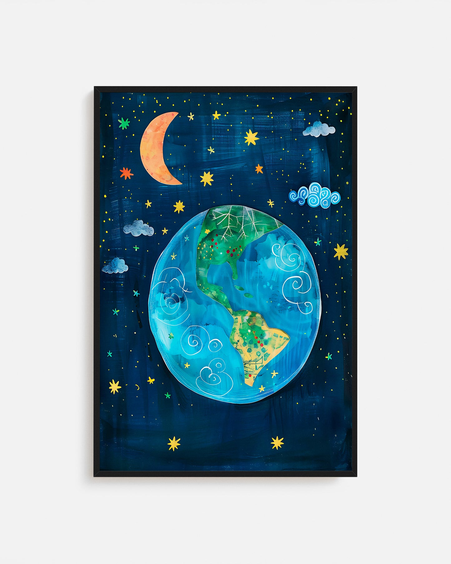 Cuadro decorativo para zonas de lectura infantil