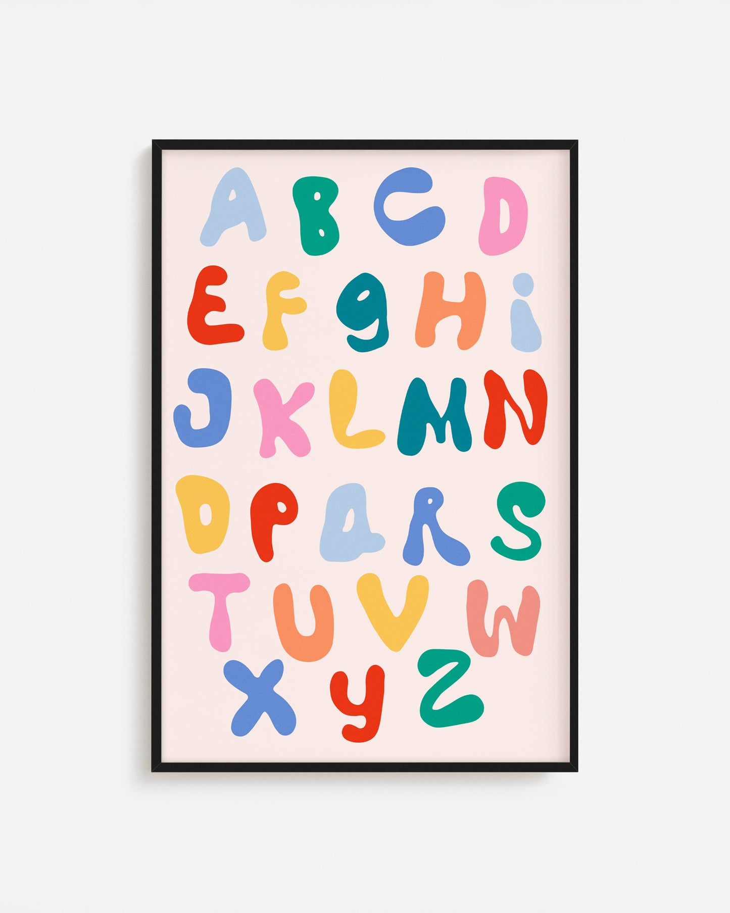 Cuadro decorativo para espacios Montessori