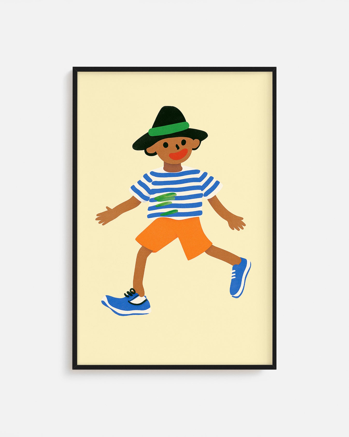 Ilustración moderna pensada para cuartos infantiles