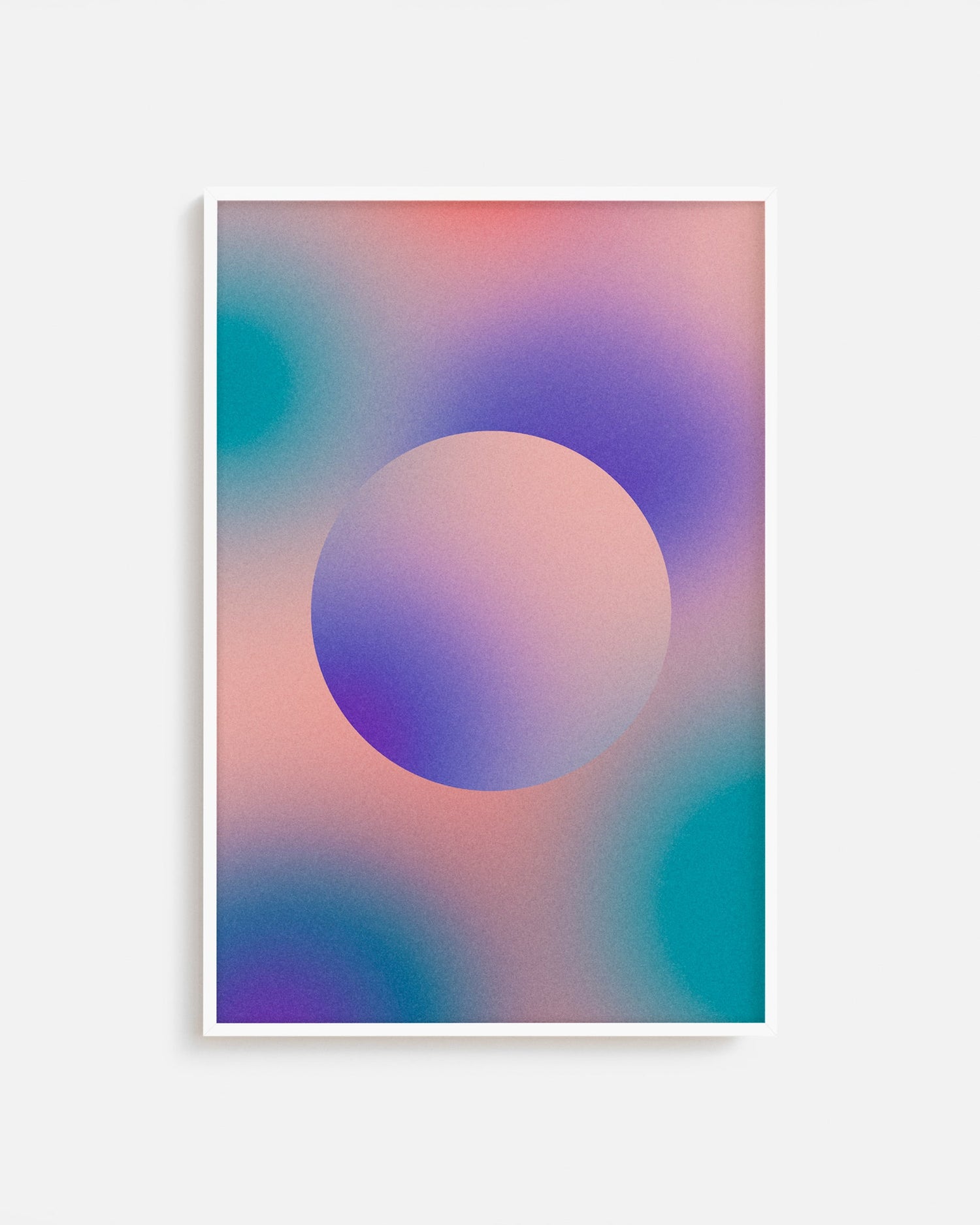 Cuadro decorativo moderno enmarcado para interiores