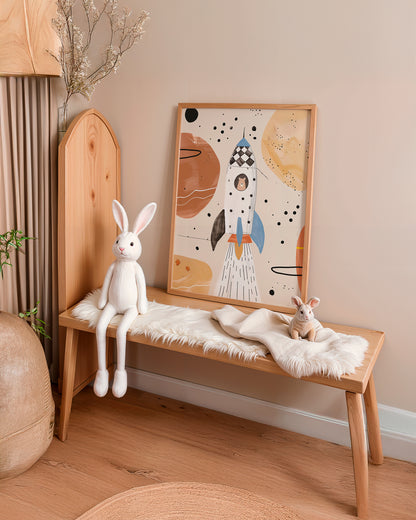 Impresión artística ideal para habitación infantil