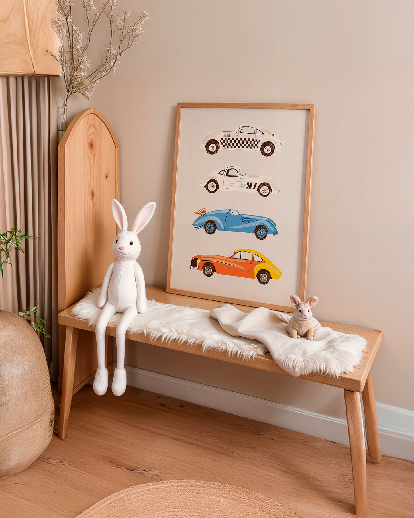 Póster artístico para decoración temática infantil