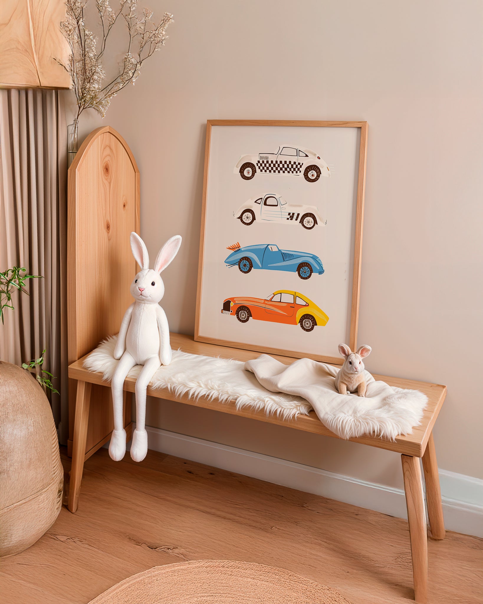Póster artístico para decoración temática infantil