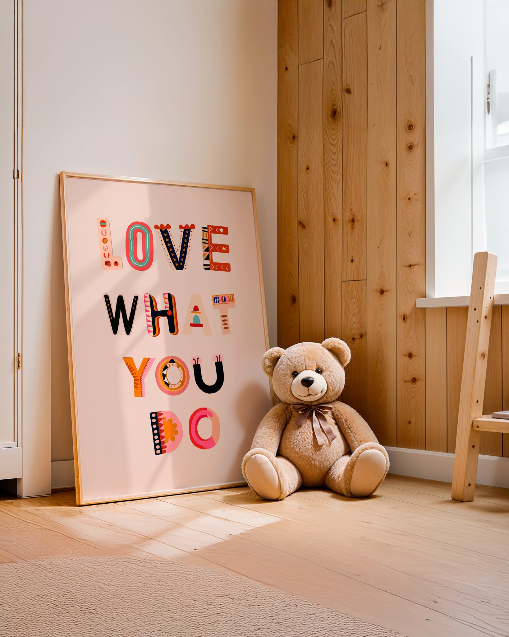 Cuadro decorativo para zonas de lectura infantil