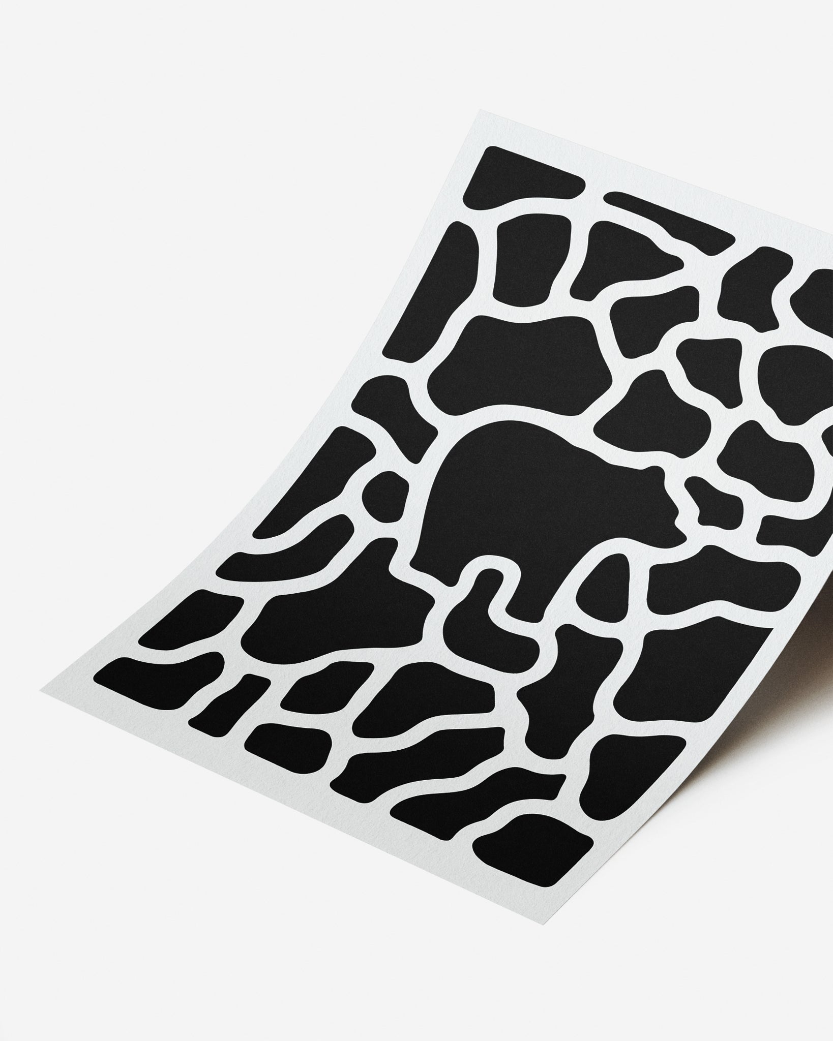 Impresión artística sobre papel texturado