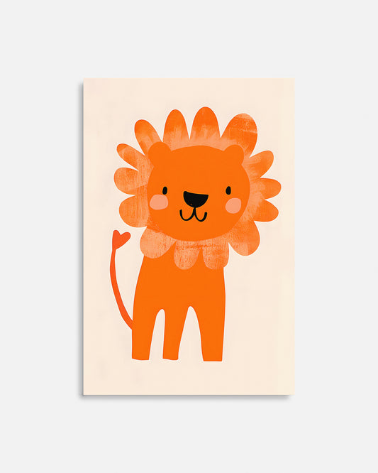 Póster artístico para decoración temática infantil