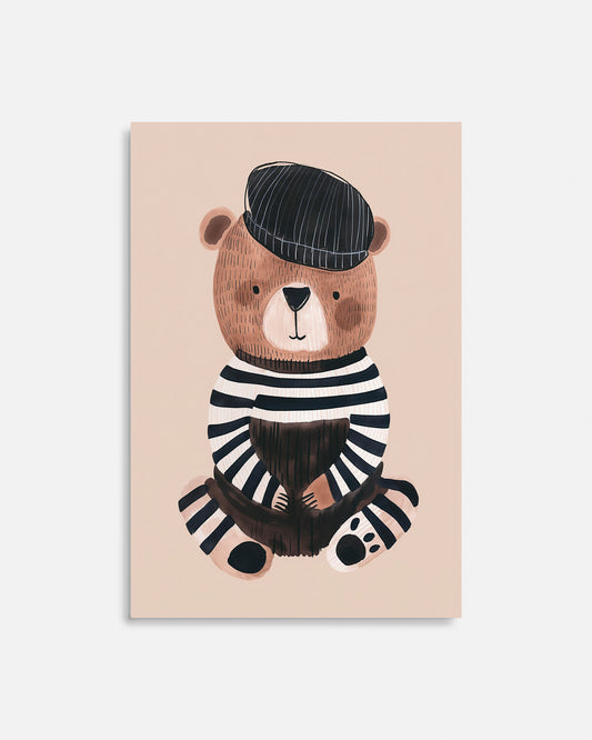 Arte decorativo infantil con paleta suave