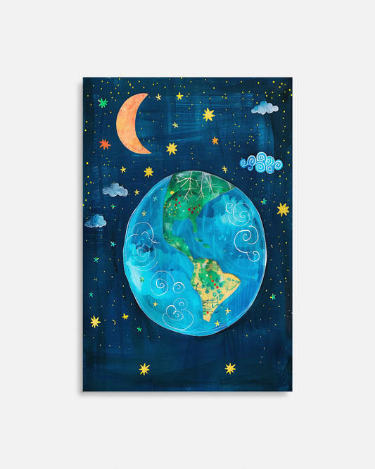 Cuadro decorativo para zonas de lectura infantil
