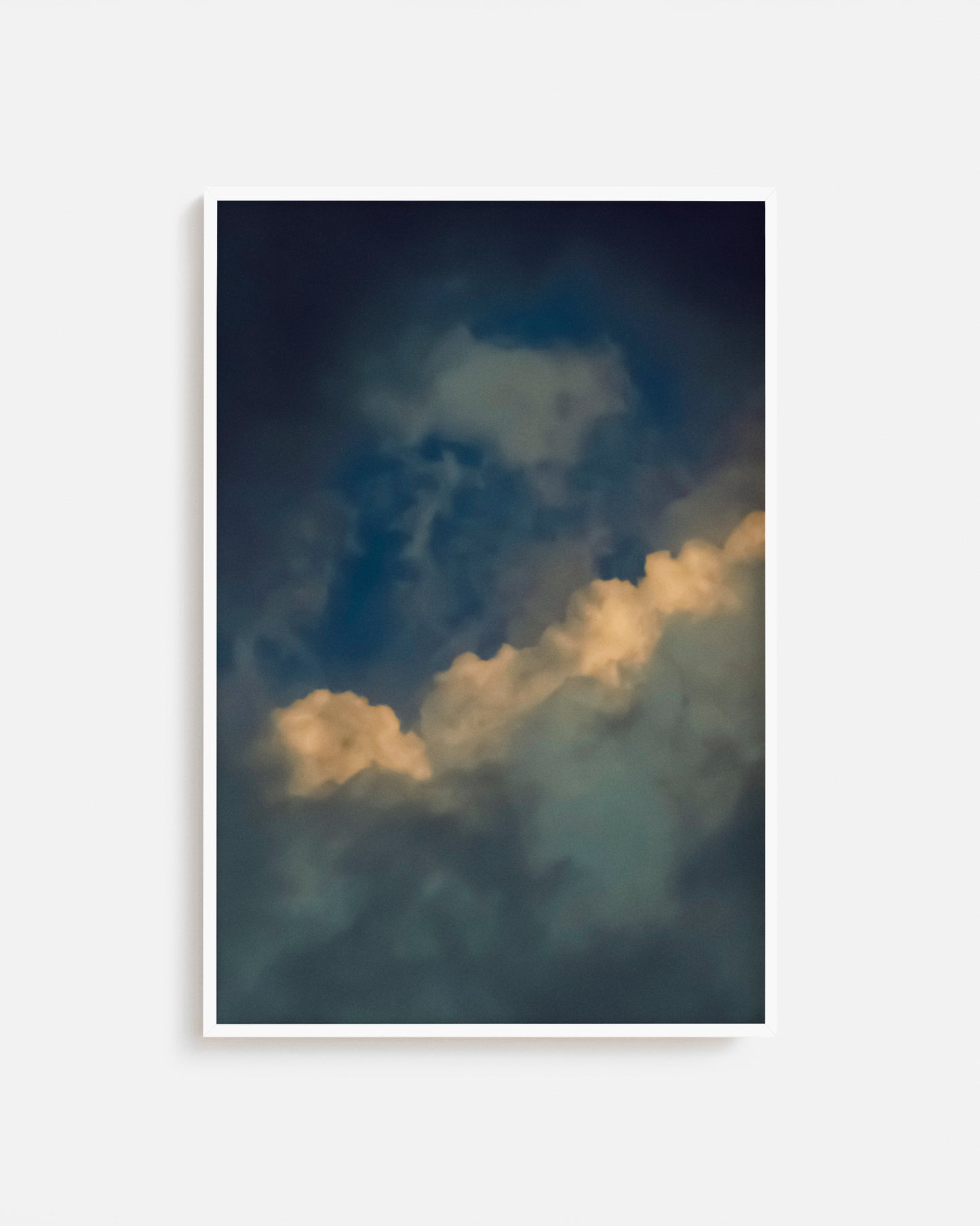 Cuadro Fotográfico Nubes_42 – Niebla Dorada