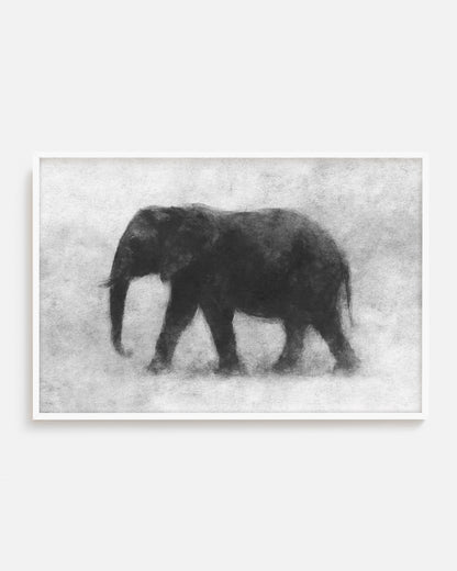 Lámina visual en blanco y negro con estilo contemporáneo y artístico