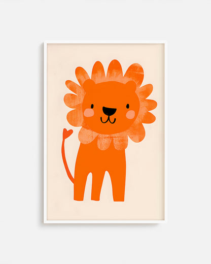 Póster artístico para decoración temática infantil