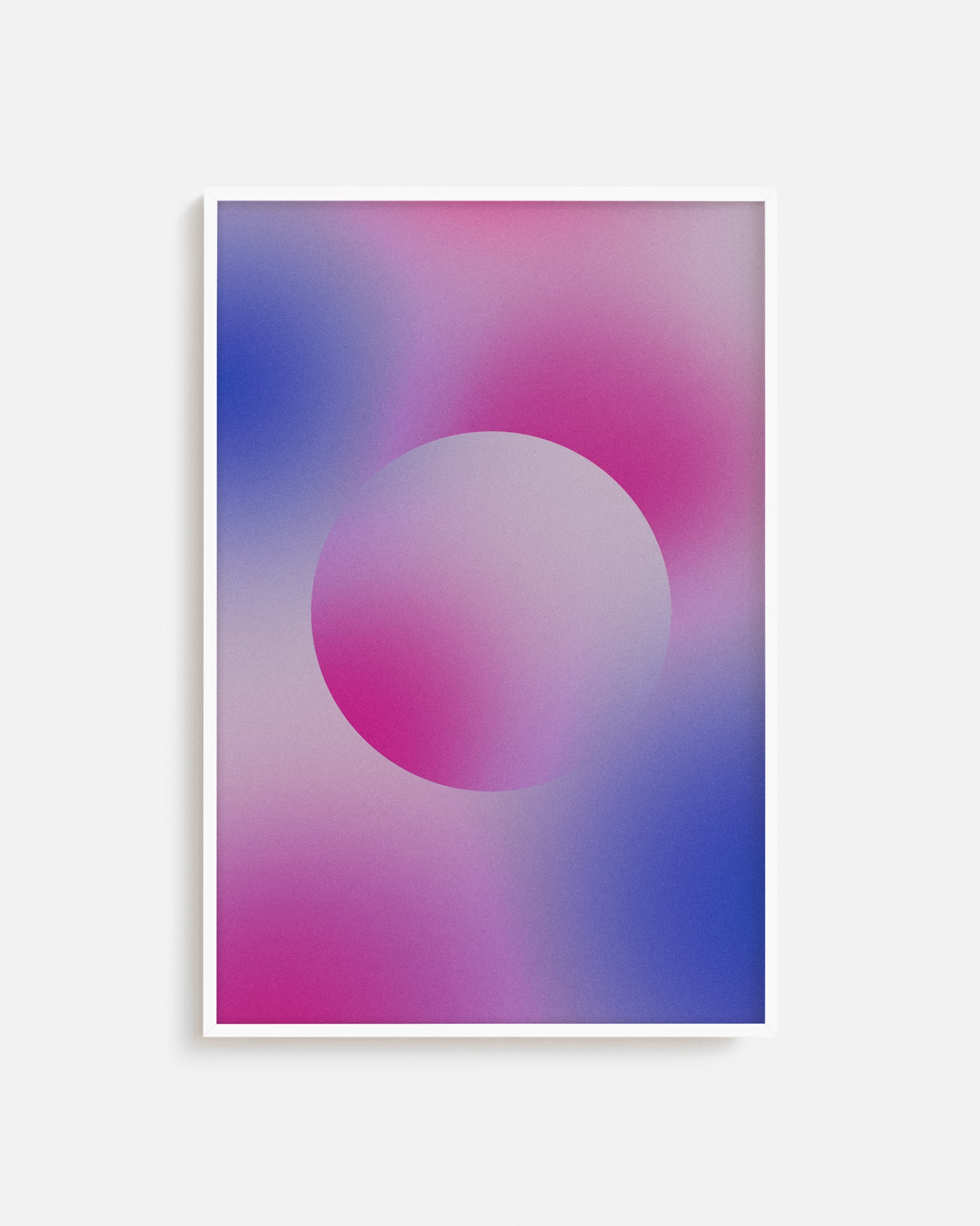 Diseño impreso enmarcado con estilo