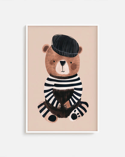 Arte decorativo infantil con paleta suave