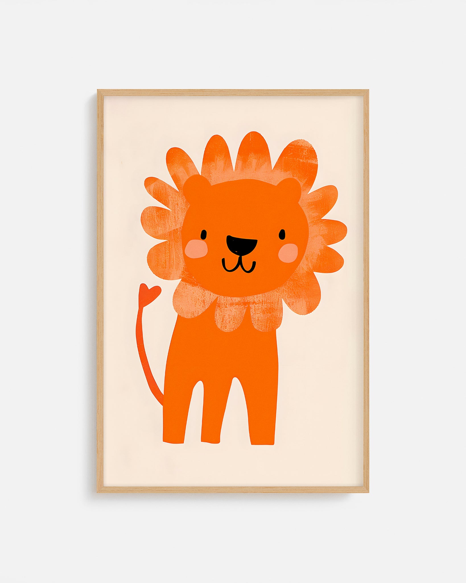 Póster artístico para decoración temática infantil